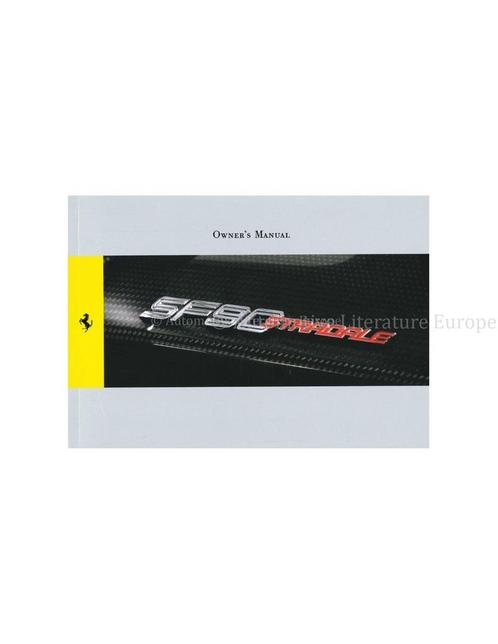 2022 FERRARI SF90 STRADALE INSTRUCTIEBOEKJE ENGELS, Auto diversen, Handleidingen en Instructieboekjes