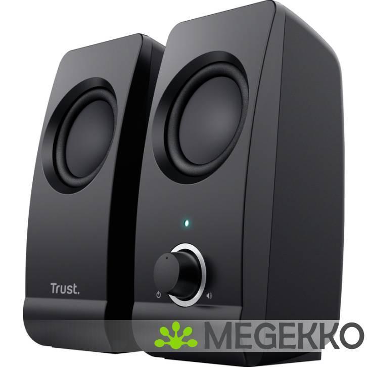 Trust Remo 2.0 PC Speakerset Zwart, Computers en Software, Pc speakers, Nieuw, Verzenden
