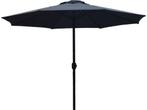 PimXL Luxe Parasol - Stokparasol - Ø300cm - Antraciet, Verzenden, Nieuw