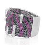 Armband - 18 karaat Witgoud - 35.50ct. tw. Robijn - Diamant, Nieuw