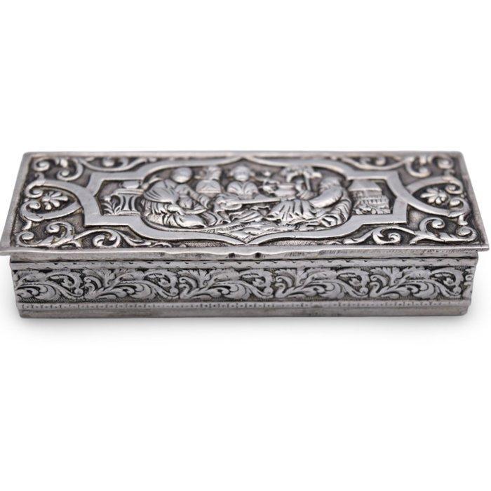 Doos - .916 (88 Zolotniki) zilver, Antiek en Kunst, Antiek | Goud en Zilver