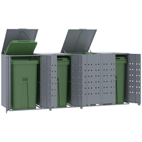 vidaXL Containerberging voor 4 containers 276x79x117 cm, Doe-het-zelf en Verbouw, Overige Doe-het-zelf en Verbouw, Nieuw, Verzenden