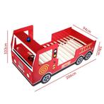 Kinderbrandweerbed Noah 200x90 cm (Interieur, Voor in Huis), Huis en Inrichting, Stoelen, Verzenden, Nieuw