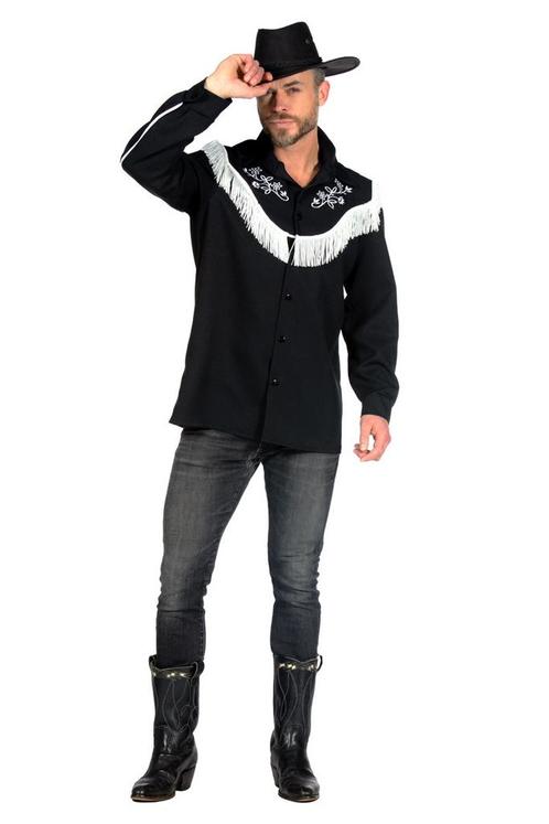 Cowboy Blouse Heren, Kleding | Heren, Carnavalskleding en Feestkleding, Nieuw, Verzenden