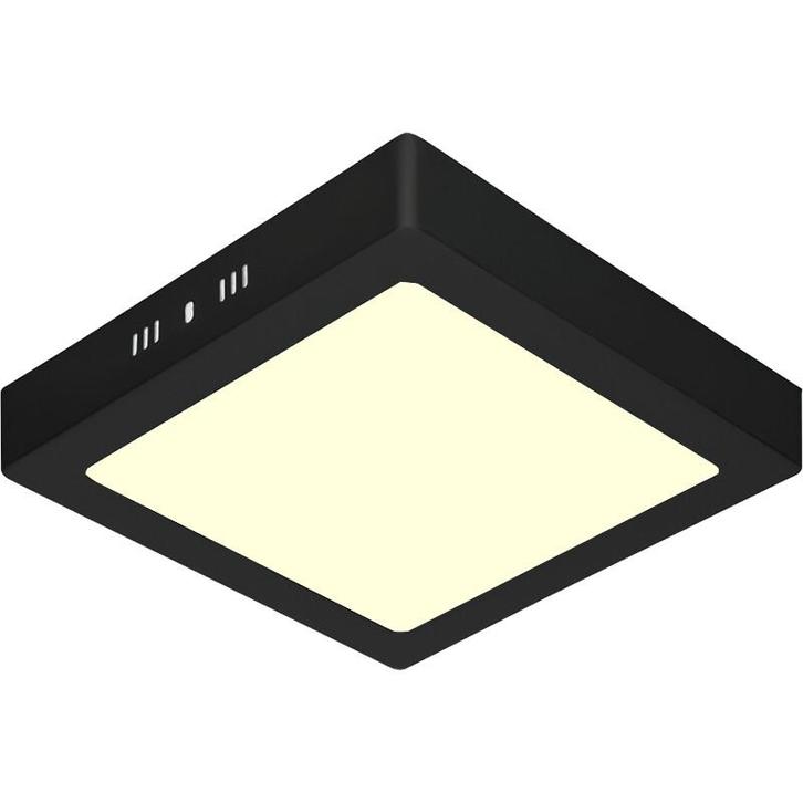 LED Paneel - 30x30 - 28W - Warm Wit 3000K - Mat Zwart -, Doe-het-zelf en Verbouw, Bouwverlichting, Lamp met armatuur, Nieuw, Ophalen of Verzenden