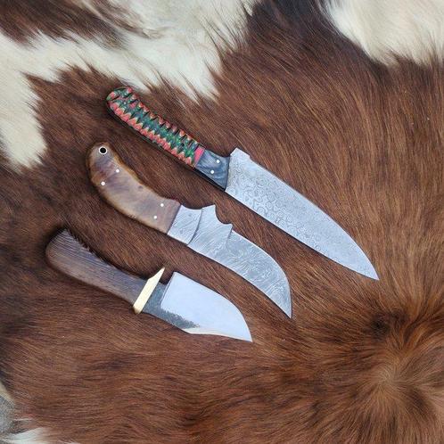 Hand Forged in fire - Keukenmes - Amerikaans handgemaakt:, Antiek en Kunst, Antiek | Keukenbenodigdheden