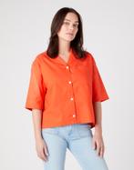 -57% Wrangler  Wrangler Blouse  maat M, Kleding | Dames, T-shirts, Verzenden, Nieuw, Oranje