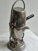 zie logo - Koffiepot - alpaca zilver, metaal, hout