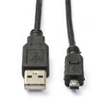 USB A naar mini USB kabel | 2 meter | USB 2.0, Computers en Software, Pc- en Netwerkkabels, Verzenden, Nieuw