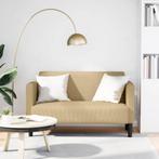 vidaXL Loveseat bank 109 cm corduroy stof grijsgroen, Huis en Inrichting, Banken | Bankstellen, Verzenden, Nieuw, Stof