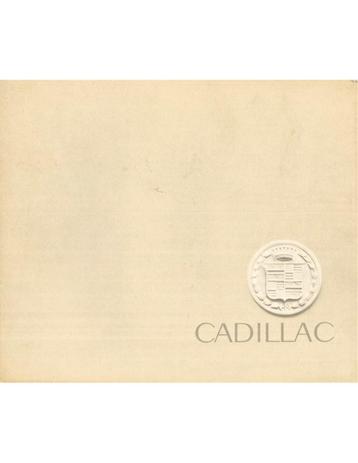 1962 CADILLAC PROGRAMMA BROCHURE ENGELS beschikbaar voor biedingen