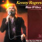 Single vinyl / 7 inch - Kenny Rogers - Blaze Of Glory, Zo goed als nieuw, Verzenden