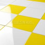 Wandtegel amarillo limon geel glans 15x15 wandtegel, Ophalen, Nieuw, 10 m² of meer, Wandtegels
