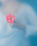 Elizaveta Kalinina - Silhouette with rose - self portrait