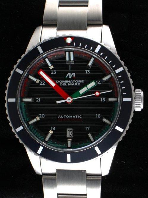Dominatore Del Mare - Scilla Automatic - Granite Black -, Sieraden, Tassen en Uiterlijk, Horloges | Heren