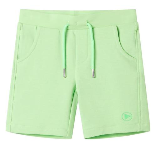 vidaXL Kindershort 116 fluorescerend groen, Kinderen en Baby's, Kinderkleding | Overige, Nieuw, Verzenden