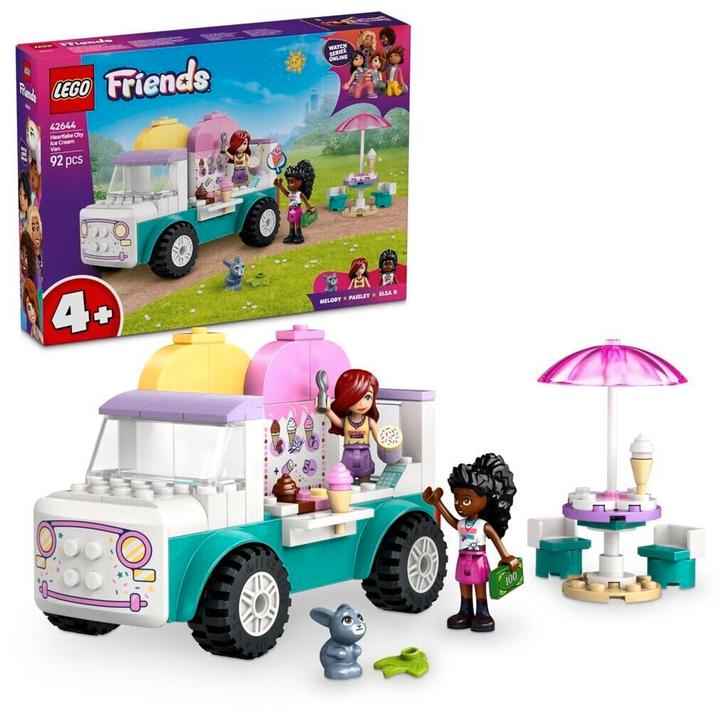 LEGO Friends 42644 Heartlake City IJscotruck, Kinderen en Baby's, Speelgoed | Duplo en Lego, Nieuw, Verzenden