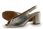 Camilacosta Slingbacks in maat 41 Zilver, Kleding | Dames, Schoenen, Camilacosta, Overige kleuren, Verzenden, Zo goed als nieuw