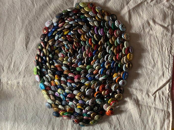 Champagne capsules (400) - Staal, Antiek en Kunst, Antiek | Speelgoed