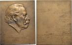 Einseitige Bronze-plakette 1930 Medicina in nummis Stoehr..., Postzegels en Munten, Penningen en Medailles, Verzenden
