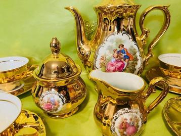 Bareuther - Bavaria - Koffieservies (15) - Versaillles - beschikbaar voor biedingen
