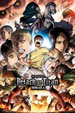 Poster Attack on Titan Season 2 Collage Key Art 61x91,5cm, Verzenden, Nieuw, A1 t/m A3