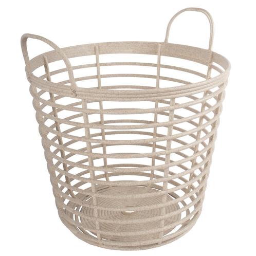 Talen Tools Mand Eco 25L Crème Hout/PP - Compact en Stijlvo, Huis en Inrichting, Woonaccessoires | Kapstokken, Nieuw, Ophalen of Verzenden