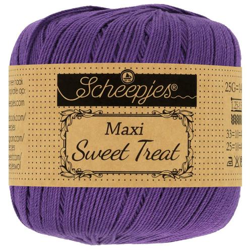 Scheepjes Maxi Sweet Treat - 521 Deep Violet, Hobby en Vrije tijd, Breien en Haken, Breien of Haken, Nieuw, Wol of Garen, Ophalen of Verzenden