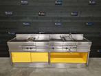 Modular kooklijn | 2-pits fornuis, friteuse, bakplaat (400V), Zakelijke goederen, Horeca | Keukenapparatuur, Gebruikt, Fornuis, Frituur en Grillen