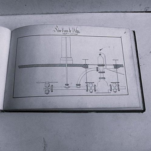 Document - Anonyme - Album technique ancien prise deau de, Antiek en Kunst, Antiek | Boeken en Bijbels