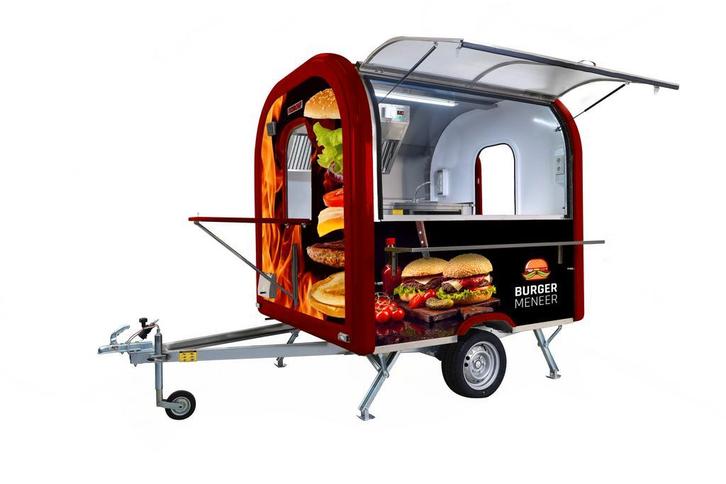 Hamburger foodtruck, hamburgerkraam, hamburgerwagen, Zakelijke goederen, Partijgoederen en Retail | Verkoopwagens, Ophalen of Verzenden