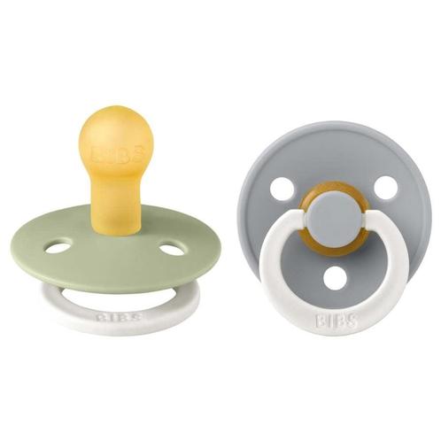 BIBS Colour 2 Pack - Sage/Cloud NIGHT Spenen Maat 2, Sieraden, Tassen en Uiterlijk, Uiterlijk | Haarverzorging, Overige typen