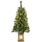 Kunstmatige Kerstboom 120 Cm Kunstmatige Spar Met 100 LED Ve, Diversen, Kerst, Verzenden, Nieuw