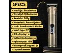 Sansbeauté 8-in-1 Baardtrimmer - Tondeuse met 9 opzetstukken, Verzenden, Zo goed als nieuw