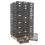 Gebruikte euronorm stapelbakken palletaanbieding wanden +, Ophalen of Verzenden, Nieuw