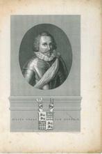 Portrait of Philip of Hohenlohe-Neuenstein, Antiek en Kunst, Kunst | Etsen en Gravures