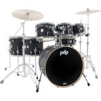 PDP Drums Concept Maple 7-Piece Satin Black 7d. shellset, Muziek en Instrumenten, Drumstellen en Slagwerk, Verzenden, Nieuw