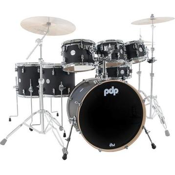 PDP Drums Concept Maple 7-Piece Satin Black 7d. shellset beschikbaar voor biedingen