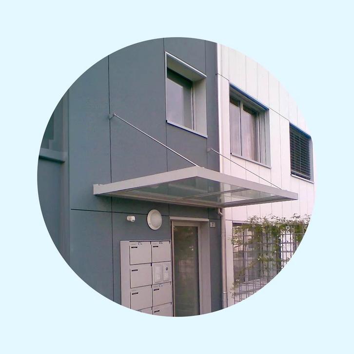 Aluminium luifel type Kader met goot, Doe-het-zelf en Verbouw, Kozijnen en Schuifpuien, Nieuw, Verzenden