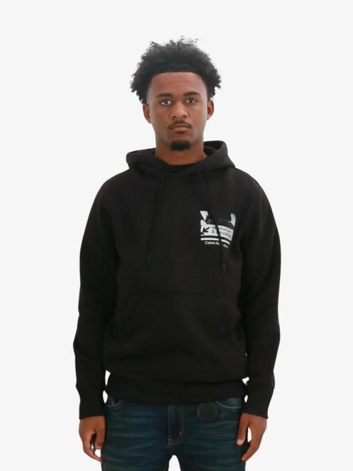 -20% Calvin Klein  Calvin Klein Heren hoodie subway sign zwa, Kleding | Heren, Truien en Vesten, Zwart, Nieuw, Verzenden