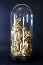 Otti F.R. - sculptuur, Nascita di Gesù - 24 cm - Gouden
