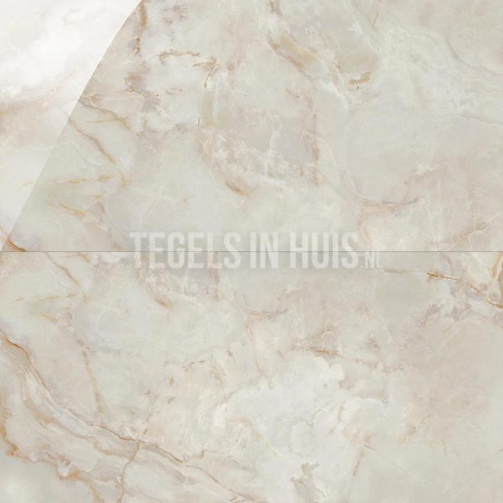 Vloertegel / wandtegel olix marfil beige gepolijst 60x120, Doe-het-zelf en Verbouw, Tegels, Vloertegels, Nieuw, 10 m² of meer