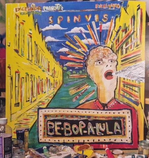 lp nieuw - Spinvis - Be-Bop-A-Lula (Blauw vinyl), Cd's en Dvd's, Vinyl | Rock, Zo goed als nieuw, Verzenden