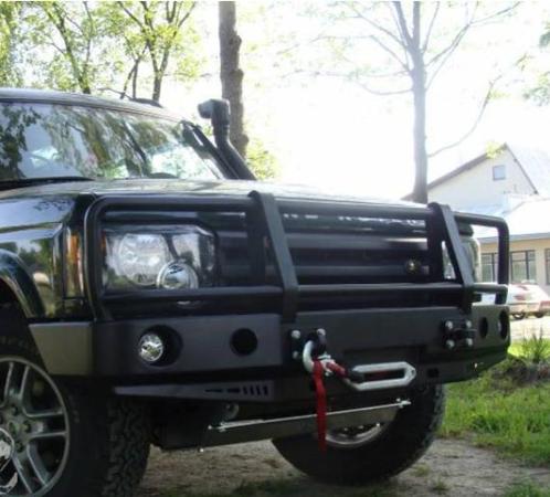 F4X4 - VOORBUMPER LAND ROVER DISCOVERY II - Met Bullbar, Auto-onderdelen, Carrosserie en Plaatwerk, Ophalen of Verzenden