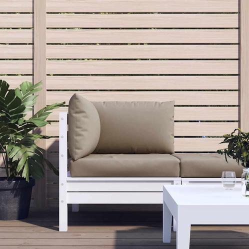 vidaXL Palletkussens 3 st oxford stof taupe, Huis en Inrichting, Woonaccessoires | Kussens, Nieuw, Verzenden