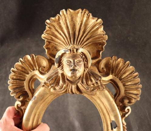 Rijk gedecoreerde - Lijst - Verguld terracotta, Antiek en Kunst, Antiek | Overige Antiek