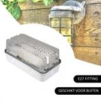 Nova Slagvaste buitenlamp - E27 fitting - Wit kunststof -..., Ophalen of Verzenden, Nieuw