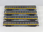 Fleischmann N - 8656 - Modeltrein personenwagen (4) - 4x, Nieuw
