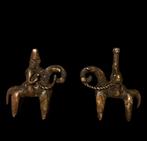 Exceptionnelle cavalier - Hoofd van een figuur - Tsjaad, Antiek en Kunst