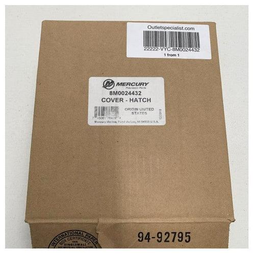 Bieden: Mercury Mercruiser hatch cover 8M0024432, Watersport en Boten, Bootonderdelen, Motor en Techniek, Nieuw, Zeilboot of Motorboot